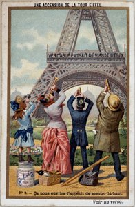 Una salita alla Torre Eiffel: si può vedere l