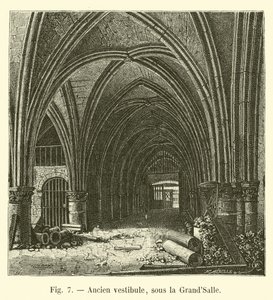 Antico vestibolo, sotto la Grand-Salle