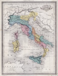 Italia antica - Tavola estratta da 