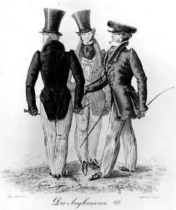 Anglomaniaci, c. 1830 da French School