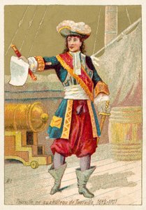 Anne Hilarion de Tourville, comandante navale francese da French School