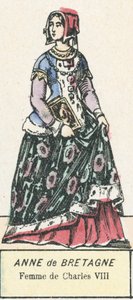 Anna di Bretagna, Moglie di Carlo VIII da French School