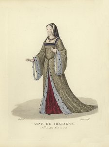 Anna di Bretagna, regina consorte di Carlo VIII e Luigi XII di Francia da French School
