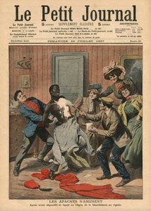 Apache che si divertono, illustrazione da 