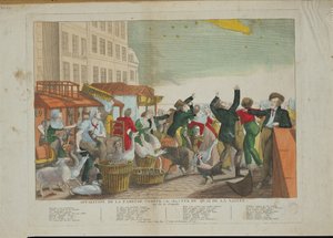 Apparizione della Grande Cometa nel 1811 da French School