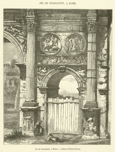 Arco di Costantino, a Roma da French School