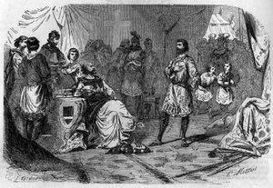 Argrim, vescovo di Langres (IX secolo). Incisione in 