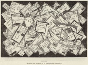 Assignats, valuta della Rivoluzione Francese da French School