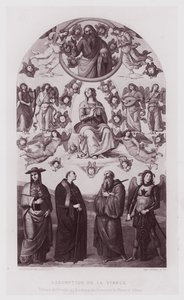 Assunzione della Vergine, Dipinto del Perugino all