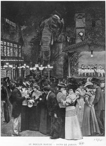 Al Moulin Rouge, Parigi, inizio XX secolo