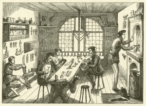 Atelier di Etienne de Laulne, detto Stephanus, orafo del sedicesimo secolo da French School