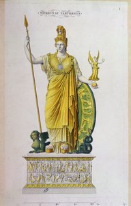 Athena Parthenos, statua dal Partenone, Atene