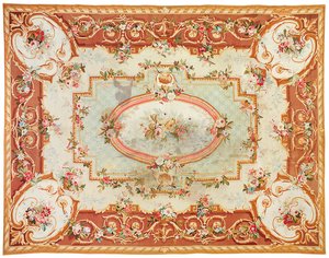 Tappeto di Aubusson, ultimo quarto del XIX secolo da French School