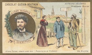Auguste-Jules Richepin detto Jean Richepin (1849-1926), poeta, romanziere e drammaturgo francese, autore di 
