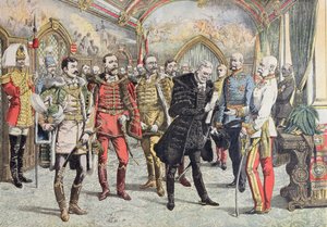 Crisi austro-ungarica - ricevimento dei magnati ungheresi dall