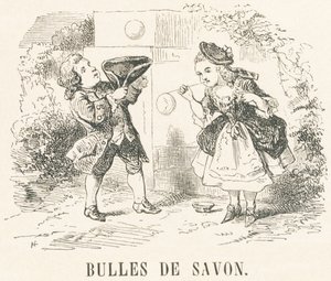 B: Bolle di sapone