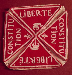 Distintivo della prima Repubblica Francese “Liberté Constitution”