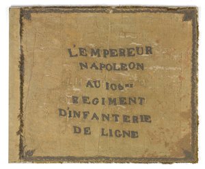 Stendardo del 105º Reggimento francese, c.1815 da French School