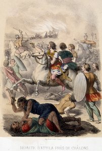 Invasioni barbariche - Sconfitta di Attila vicino a Chalons