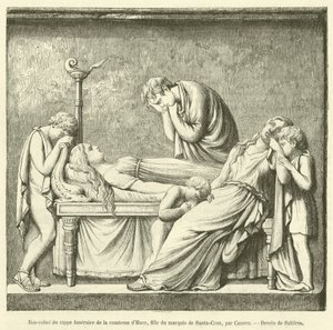 Bassorilievo del cippo funerario della contessa d