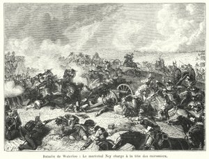 Battaglia di Waterloo, Il maresciallo Ney carica alla testa dei corazzieri
