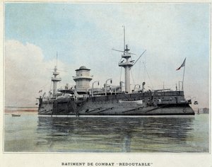 Nave da battaglia "Redoutable" - in "Album militare - Marina: La vita a bordo" da French School