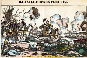 Battaglia di Austerlitz il 2 dicembre da French School