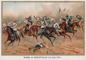La battaglia di Rezonville da French School