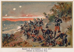 La battaglia di Spicheren, difesa di Kaninchenberg