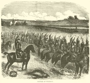 Battaglia di Wagram (incisione) da French School