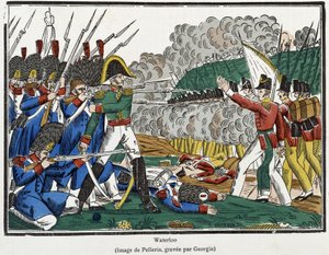 Battaglia di Waterloo, 18 giugno da French School