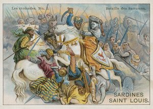 Battaglia dei Saraceni da French School