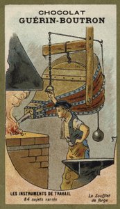 Mantice in una forgia