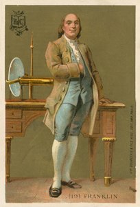Benjamin Franklin, scienziato, inventore e politico americano