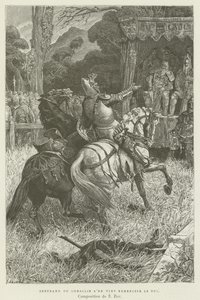 Bertrand du Guesclin venne a ringraziare il duca