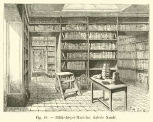 Biblioteca Mazarine, Galleria Naude da French School