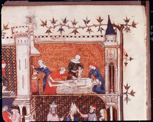 Nascita di Giulio Cesare, la più antica rappresentazione conosciuta di un