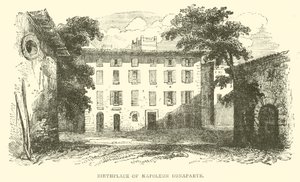Luogo di nascita di Napoleone Bonaparte da French School