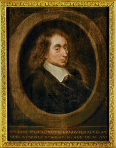 Blaise Pascal ... (olio su tela)