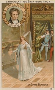 La Dame Blanche da French School