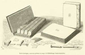 Boite-Catalogue, nuovo sistema in uso alla Biblioteca Sainte-Genevieve
