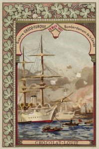 Bombardamento di Chania, Creta, Guerra greco-turca, 28 marzo 1897 da French School