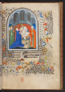 Libro delle Ore, Add MS 32454 f.38r, Francia da French School