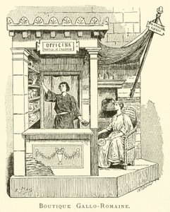 Boutique Gallo-Romaine (incisione)