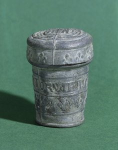 Scatola per orvietano (piombo) da French School