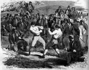 Incontro di boxe tra l