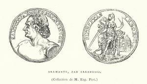 Medaglia ritratto in bronzo dell