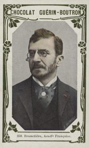 Brunetière, Académie Française da French School