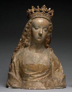 Busto chiamato Anna di Bretagna, c.1500 da French School