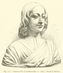 Busto di Pico della Mirandola, XV secolo, Museo di Berlino da French School